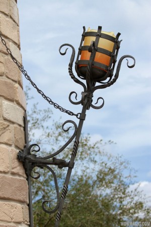 The inspiration for my sconce, see on Cinderalla's Castle at Disney World. 