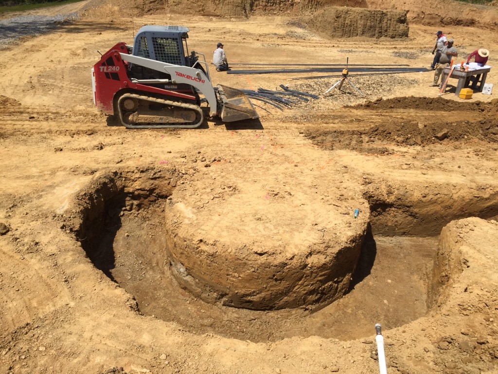 Partial Tower Footing